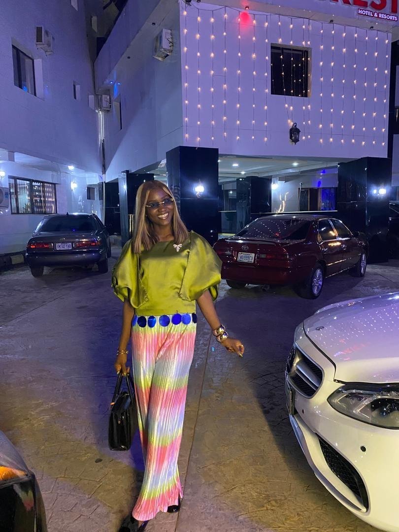 Nnenna Benedeth smiling gracefully